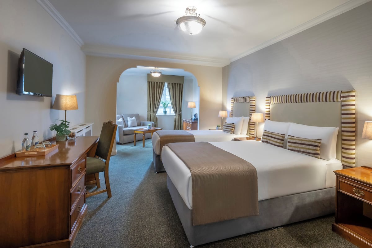 Family Triple Room | Premium bedding, in-room safe, desk, blackout curtains