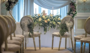 Indoor wedding