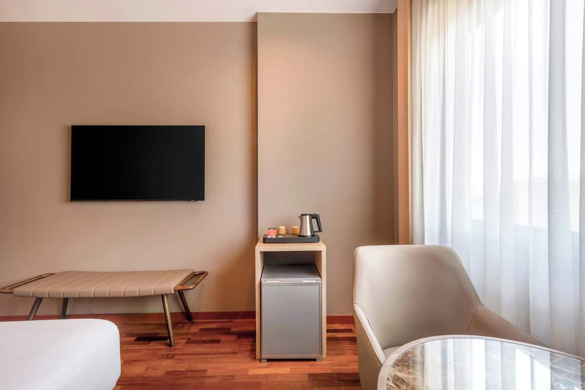 Habitación estándar, 2 camas individuales | Minibar, caja de seguridad en la habitación y escritorio