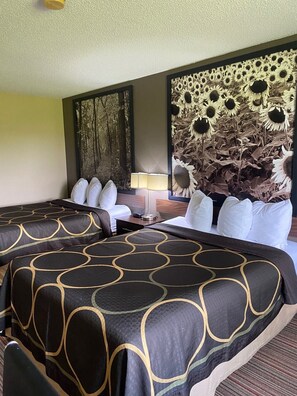 Desk, free cribs/infant beds, free WiFi, bed sheets