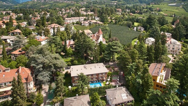 Aerial view - Hotel Aster (Merano)