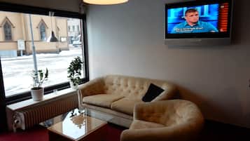 Sala de estar en el lobby