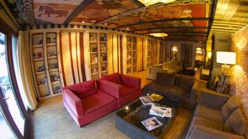 Zona de estar del vestíbulo