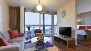 Estudio Premier | 1 habitación y ropa de cama hipoalergénica