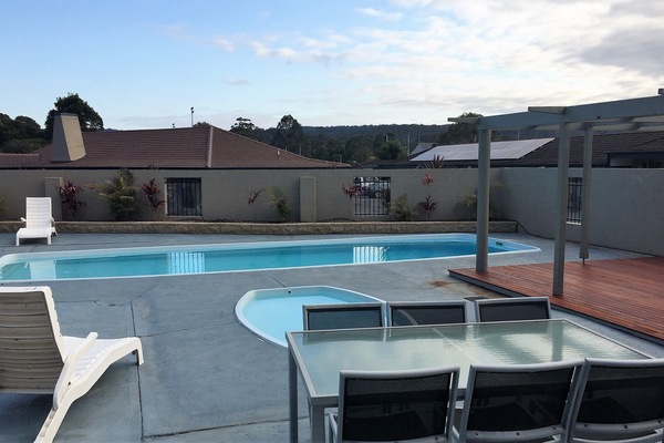 Seasonal outdoor pool