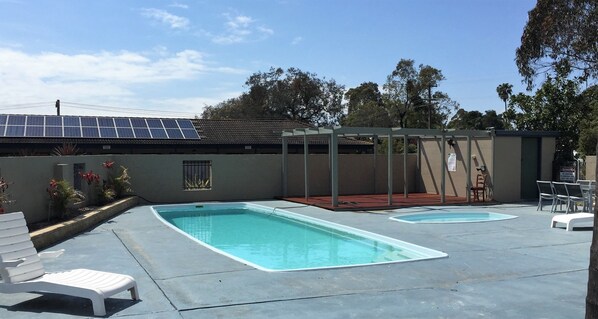 Seasonal outdoor pool