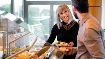 Dagelijks ontbijtbuffet inbegrepen