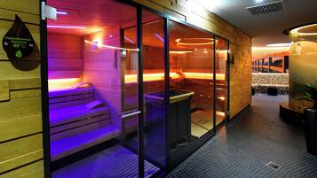 Behandlungsräume für Paare, Sauna, Dampfbad, Körperbehandlungen