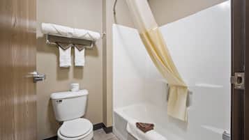 Shower, towels