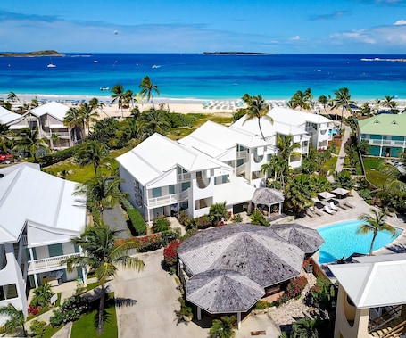 Aerial view. La Playa Orient Bay
