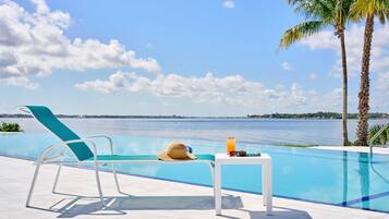 2 個室外泳池;08:00 至 19:00 開放;泳池傘、躺椅