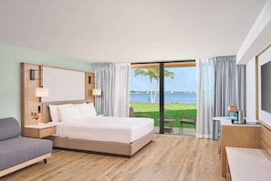Junior Suite, 1 King Bed, Bay View | Premium bedding, in-room safe, iron/ironing board, free WiFi