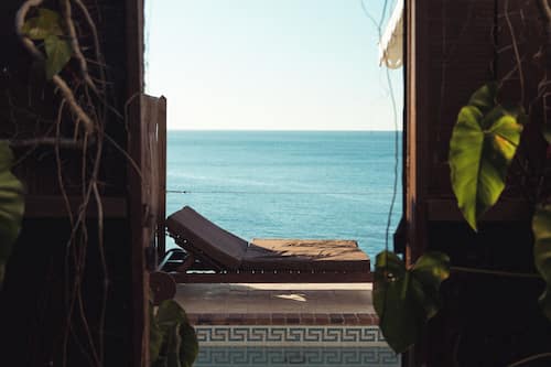 Romantic Cabin, 1 King Bed, Private Pool, Ocean View | Bathroom shower