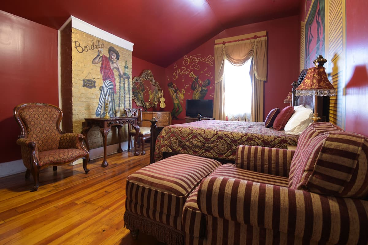 Storyville Bourdello Jazz | Premium bedding, individually decorated, individually furnished