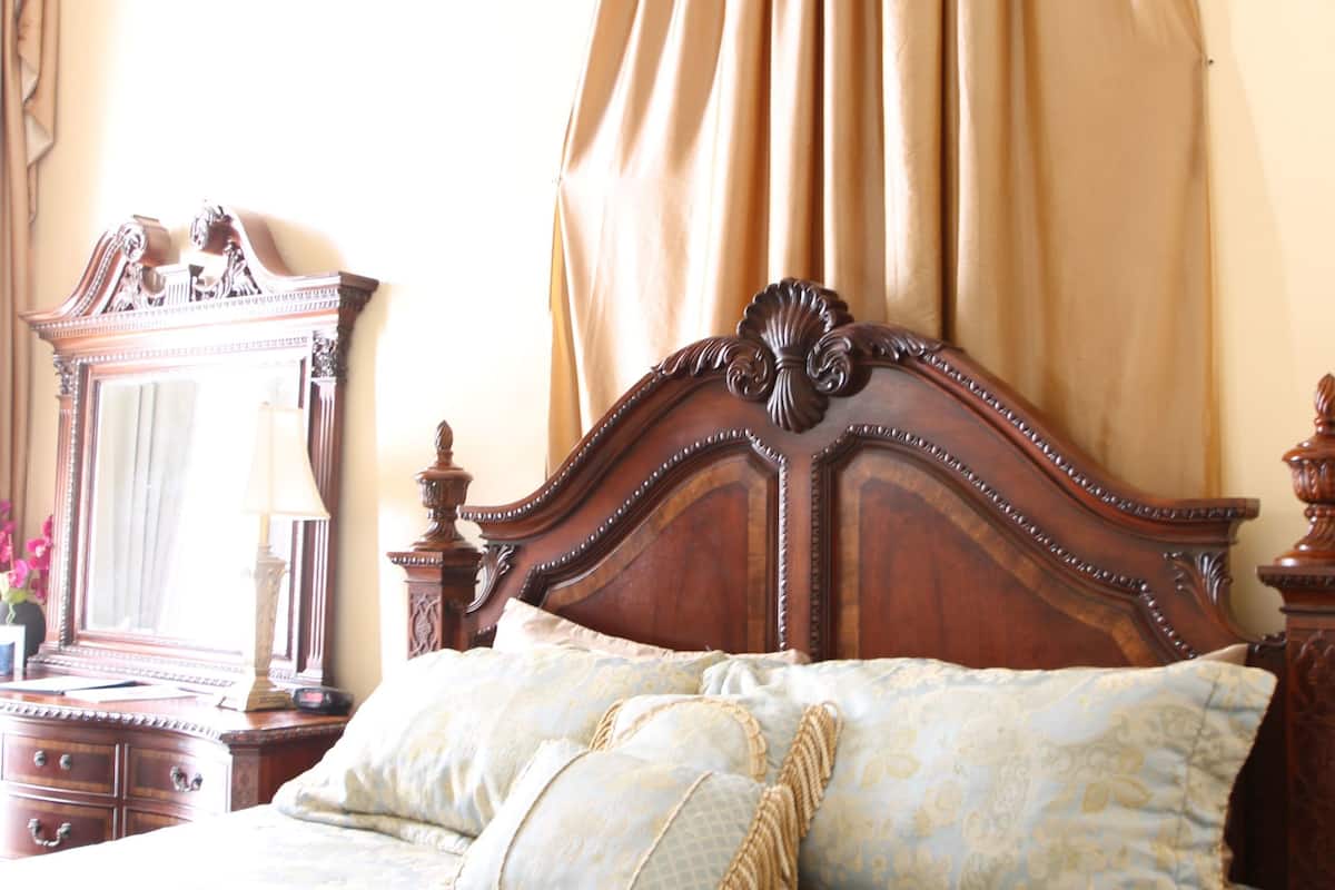 Premium bedding, individually decorated, individually furnished