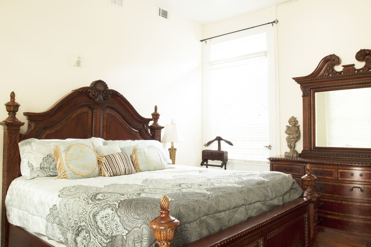Premium bedding, individually decorated, individually furnished