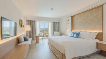 Chambre Supérieure, 1 trÚs grand lit, vue établissement (Balcony) | Literie de qualité supérieure, minibar, coffres-forts dans les chambres