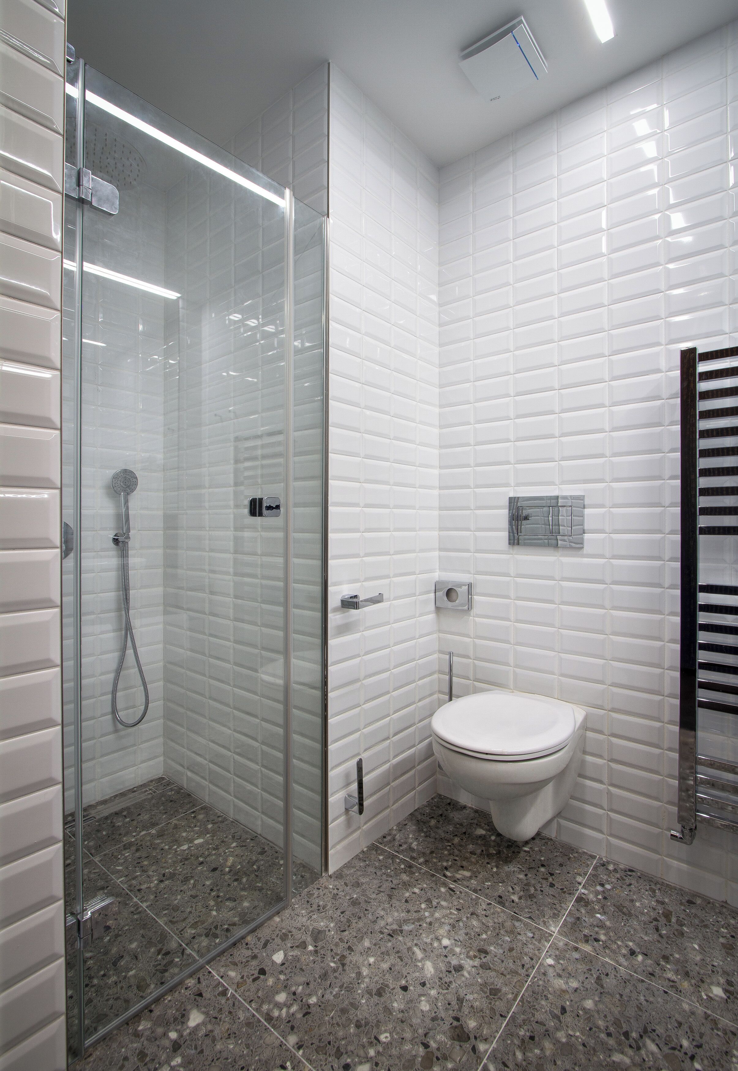 standard double room | bathroom | designer toiletries, hair dryer, towels