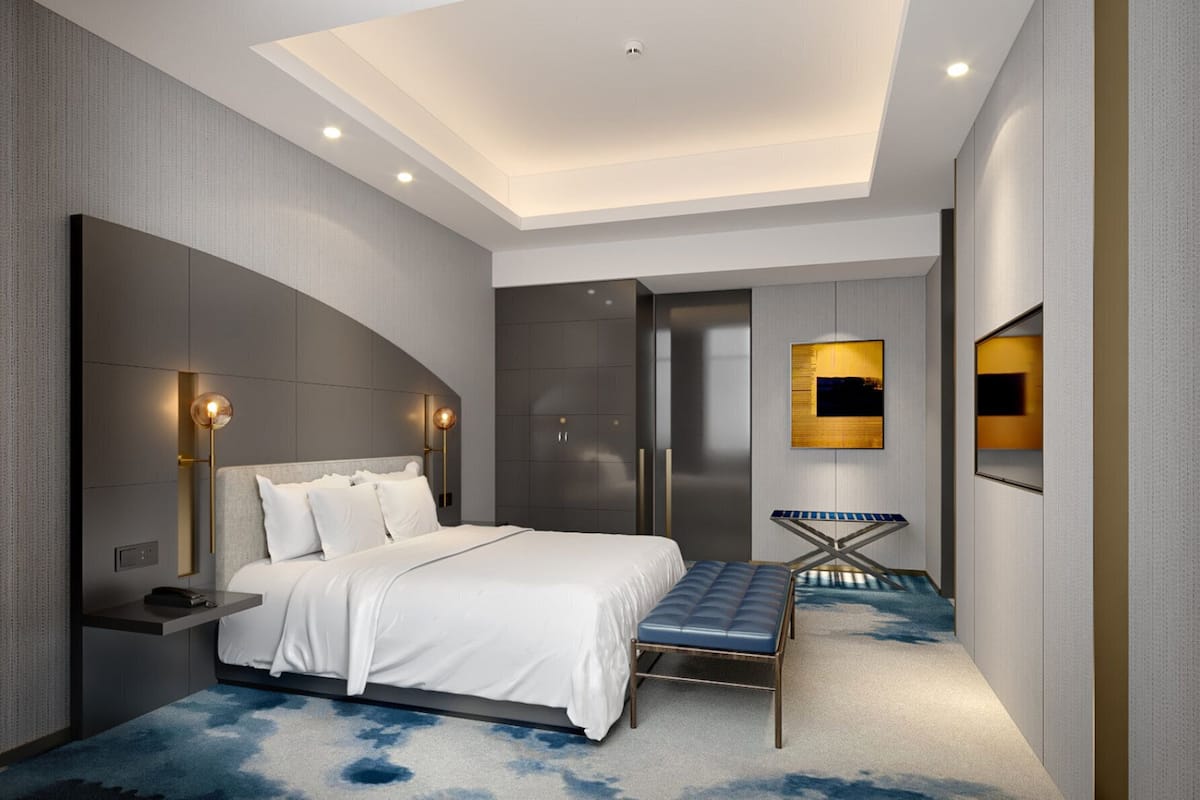 Suite, 1 Schlafzimmer, Zutritt zur Club Lounge | Hochwertige Bettwaren, Minibar, Zimmersafe, Schreibtisch