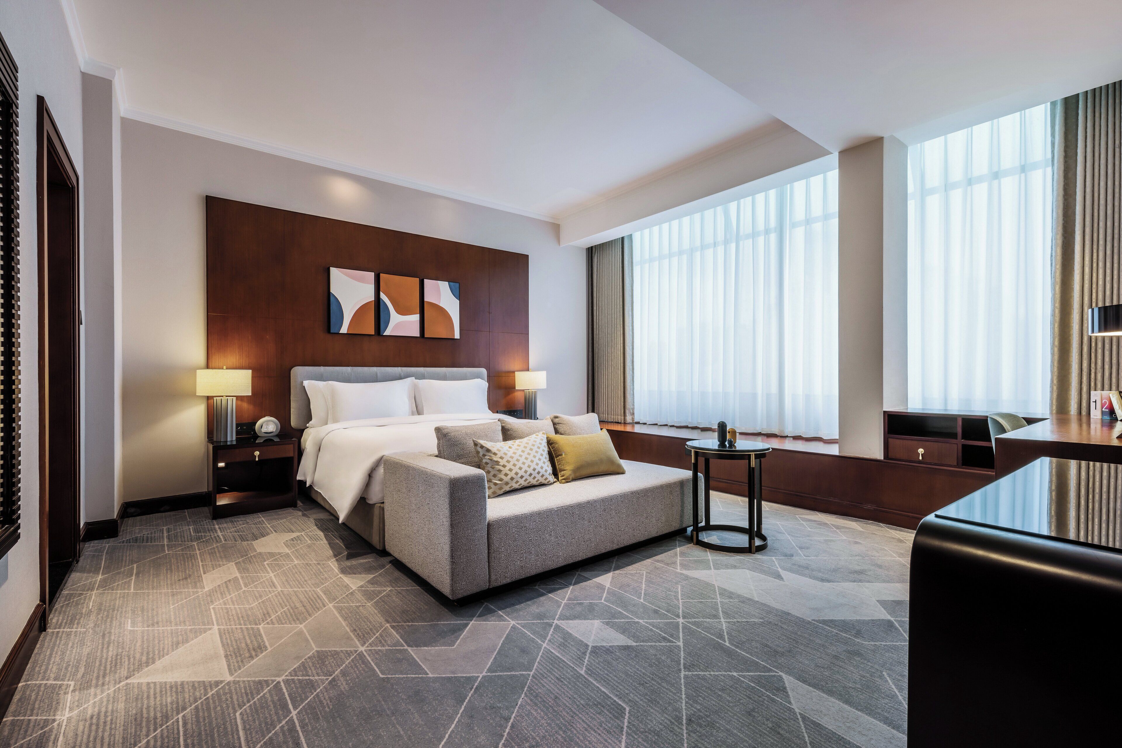 Premium bedding, minibar, in-room safe, desk