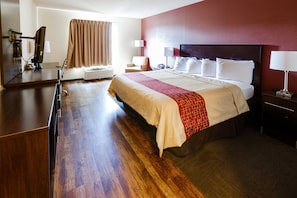 Standard Room, 1 King Bed, Non Smoking | Iron/ironing board, free cribs/infant beds, free WiFi, bed sheets