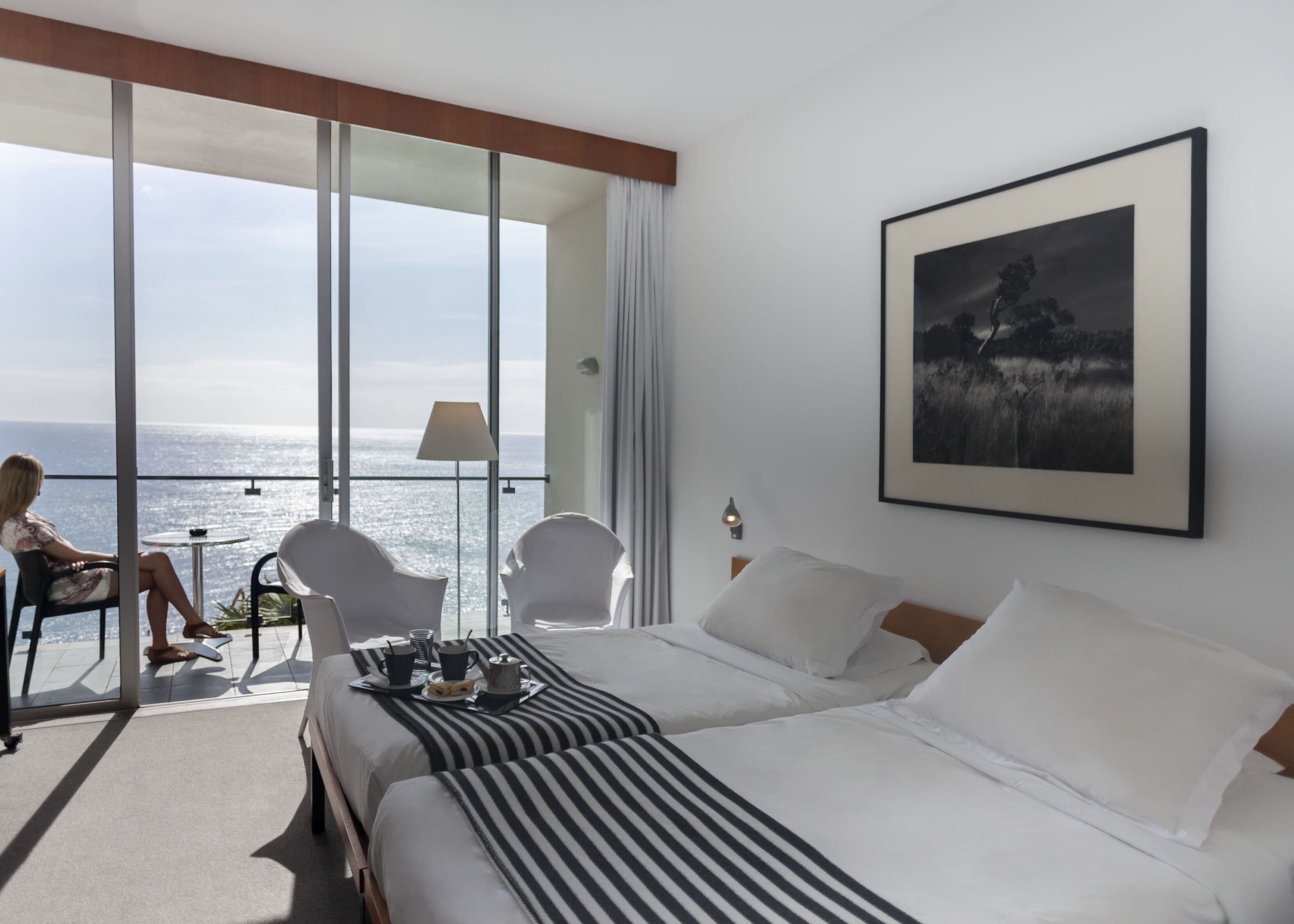 double or twin room, sea view | property amenity