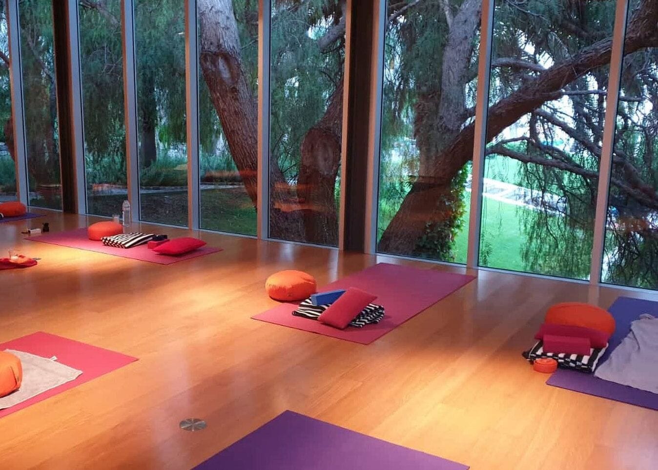 outdoor treatment area, body treatments, hydrotherapy