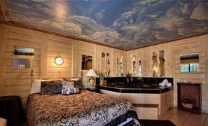 1 King or 1 Queen Bed, Non Smoking, Jetted Tub Suite (Safari, Swimmers Paradise or Tahiti) | Décoration personnalisée, rideaux occultants, chambres insonorisées