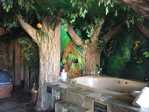 1 King Bed, Non Smoking, Jetted Tub Suite (Jungle, Cave, or 50s Theme) | View from room