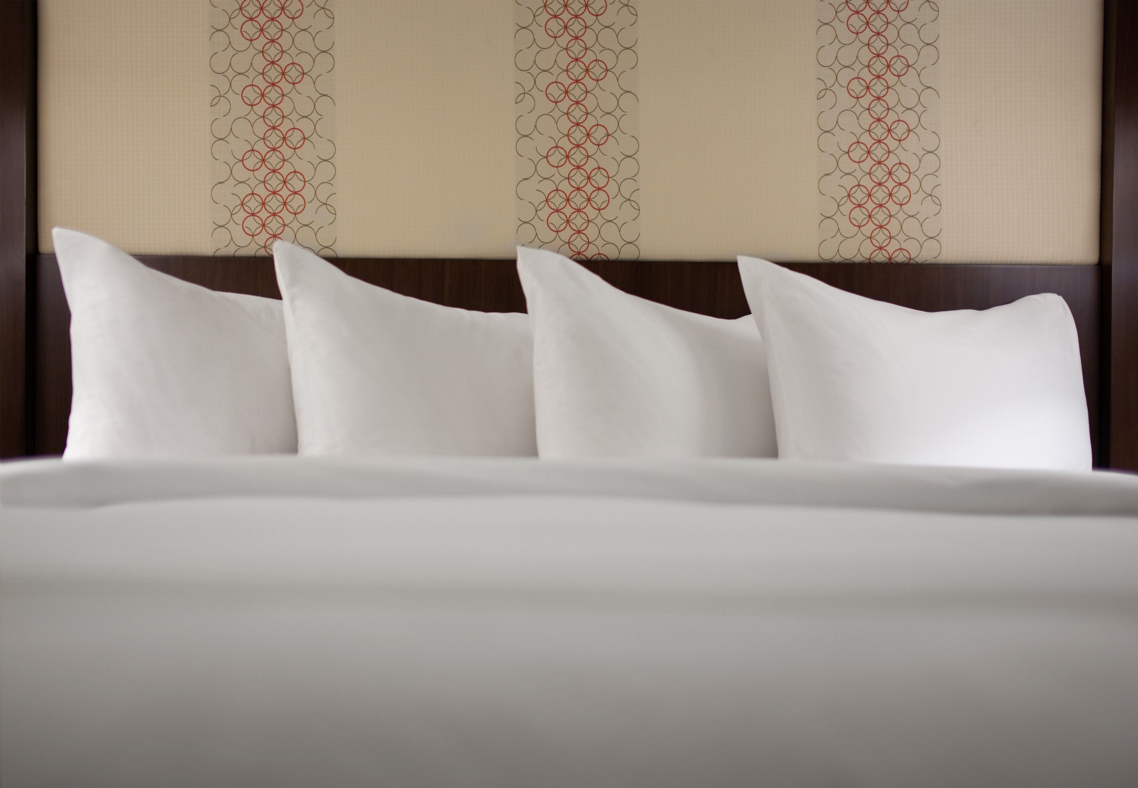 egyptian cotton sheets, premium bedding, down duvets, pillow-top beds