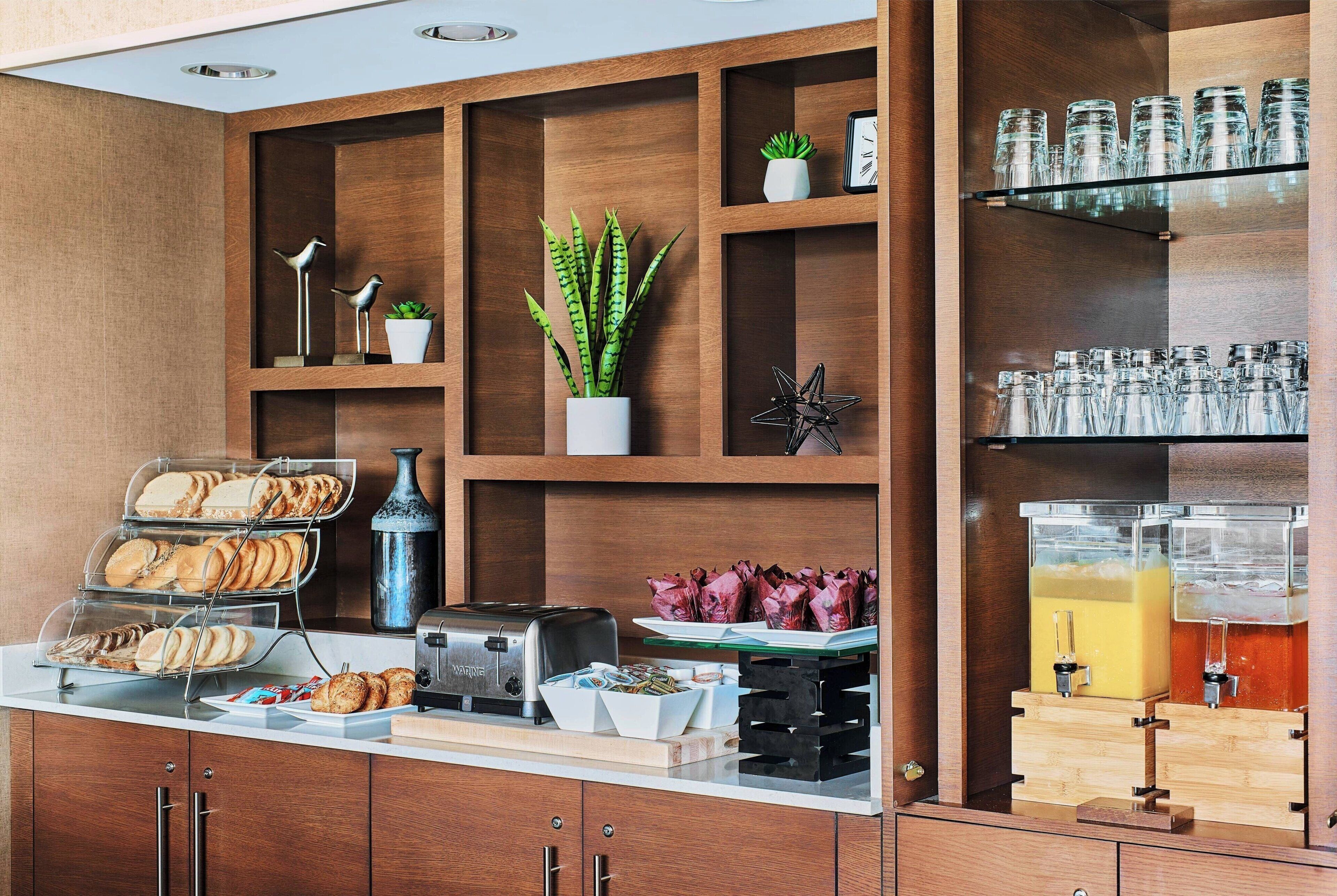 daily continental breakfast for a fee