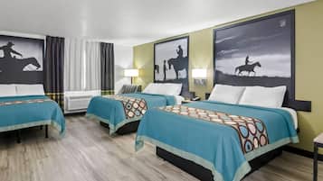 Habitación Deluxe, 2 camas Queen size, para no fumadores | Escritorio, tabla de planchar con plancha y cunas gratuitas