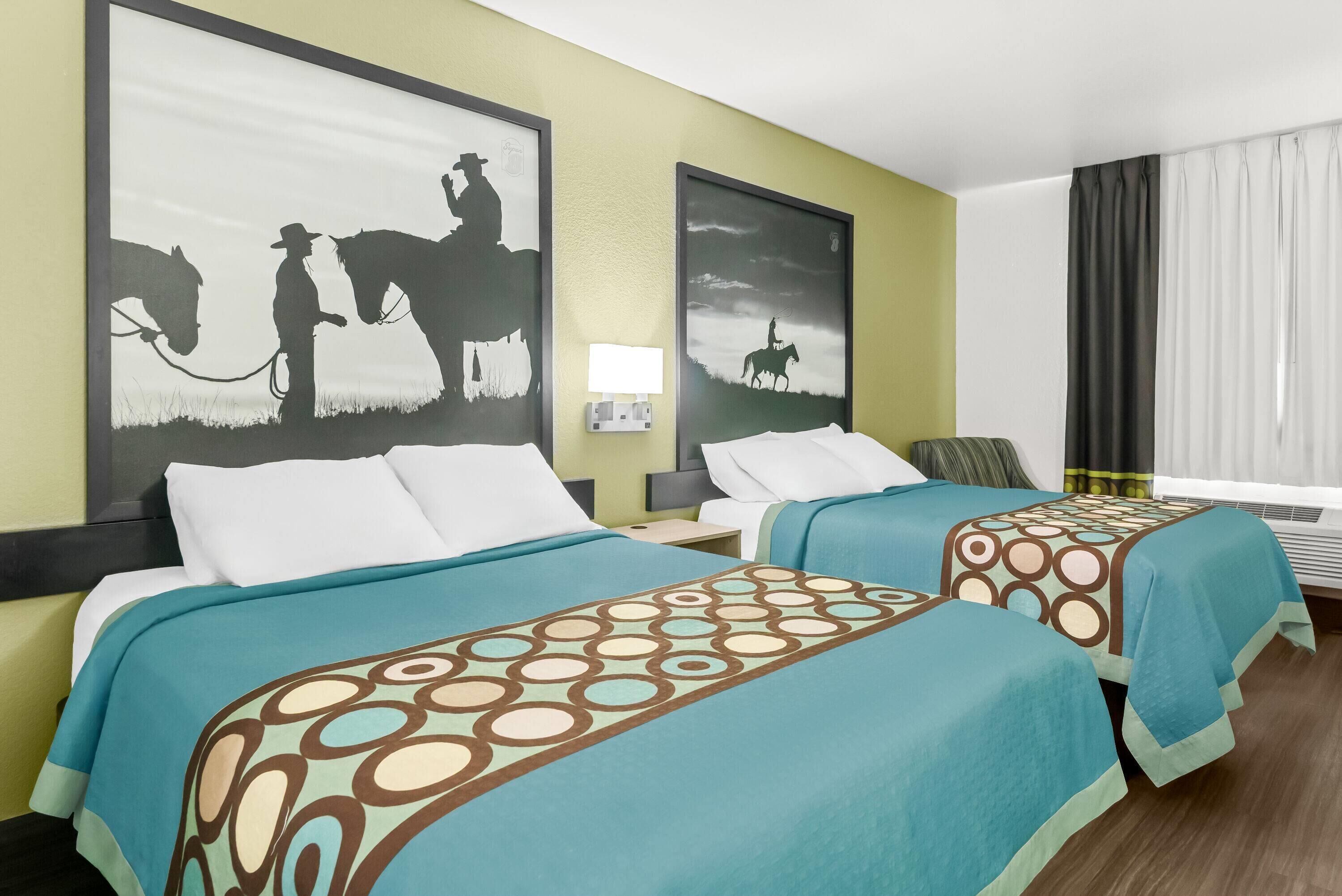 Standard Room, 2 Queen Beds | Desk, iron/ironing board, free cribs/infant beds, rollaway beds