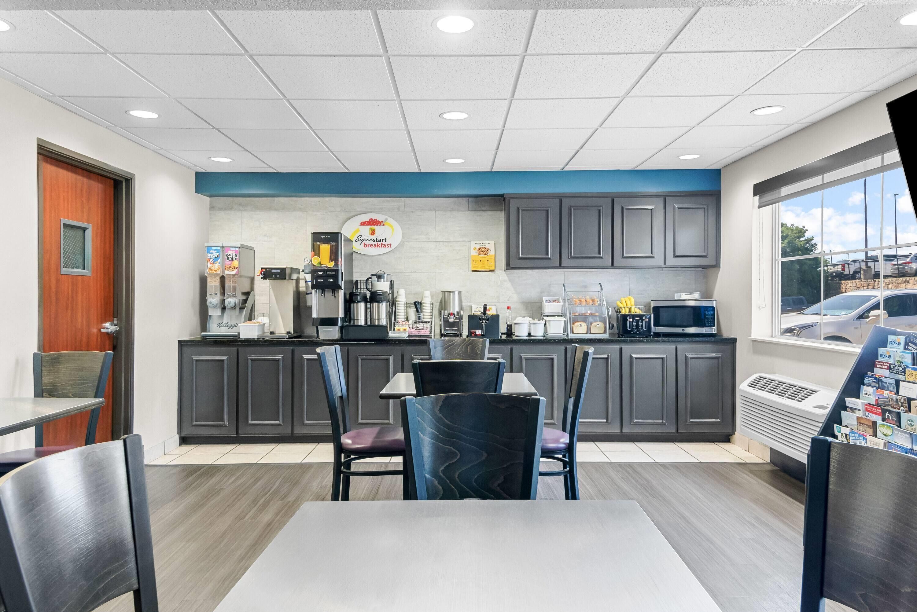 Free daily on-the-go breakfast