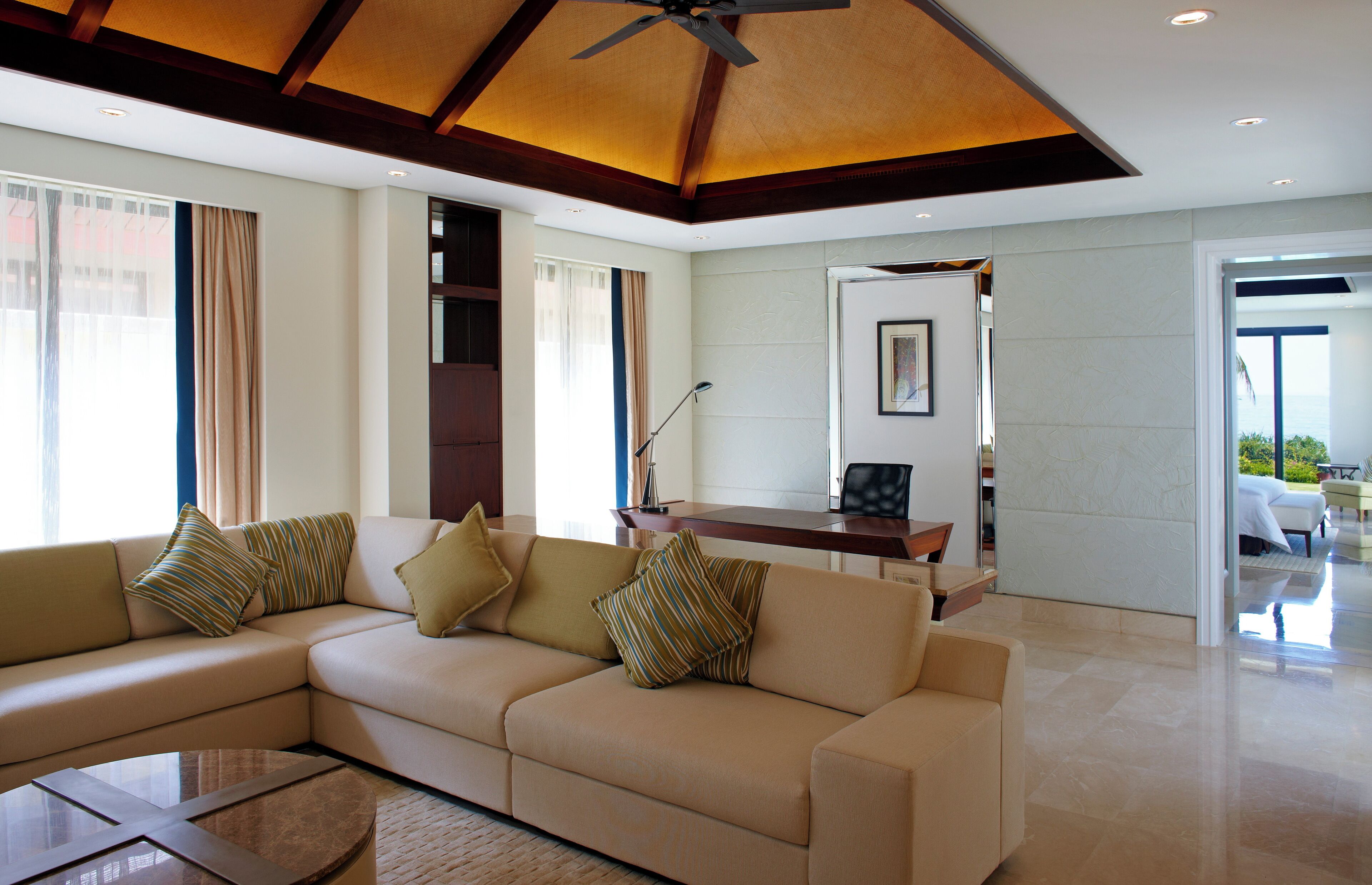 Deluxe Ocean Front Villa | Premium bedding, minibar, in-room safe, desk