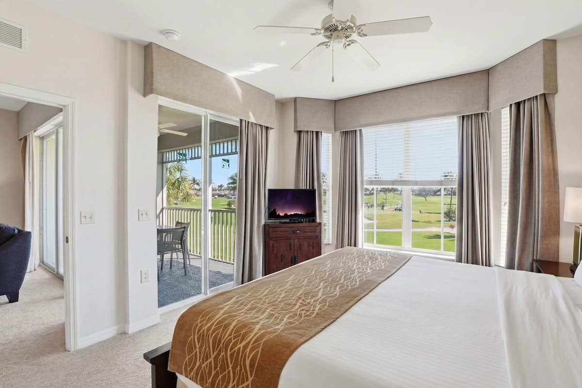 1 bedroom, premium bedding, individually decorated