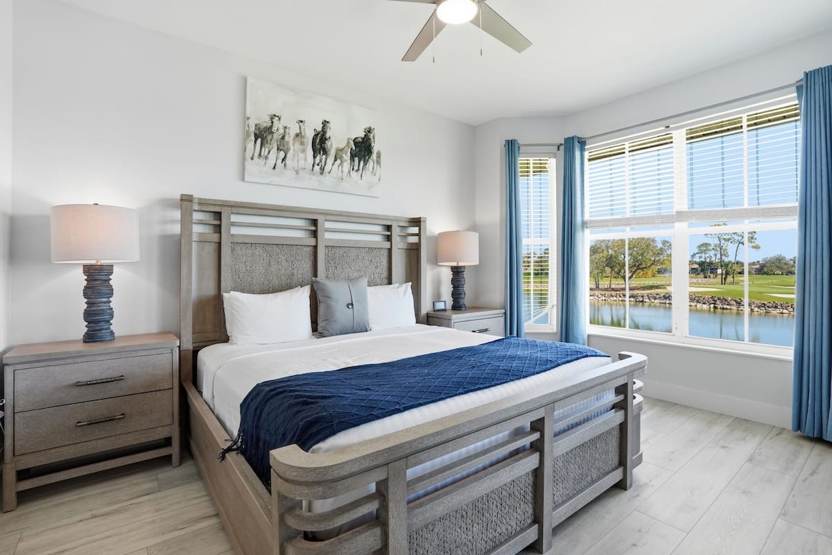 1 bedroom, premium bedding, individually decorated