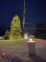 Entrada de la propiedad