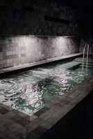 Sauna, hot tub, steam room