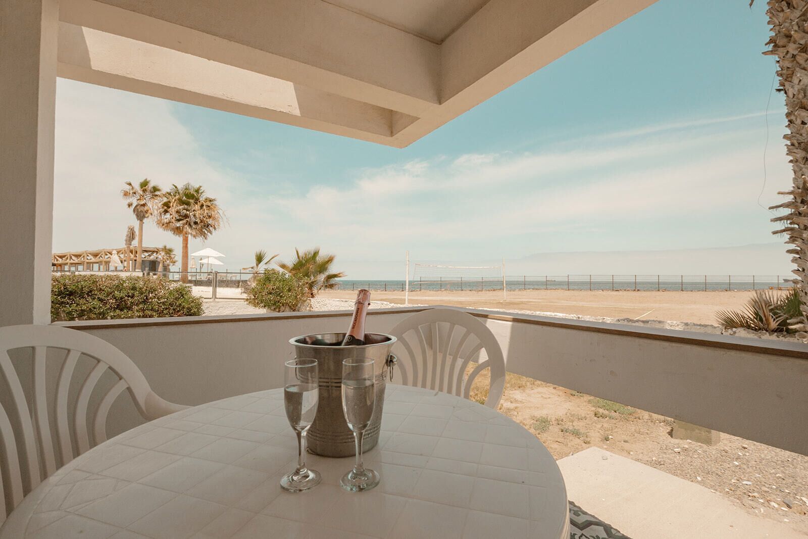 Chambre Quadruple Familiale | Coin séjour