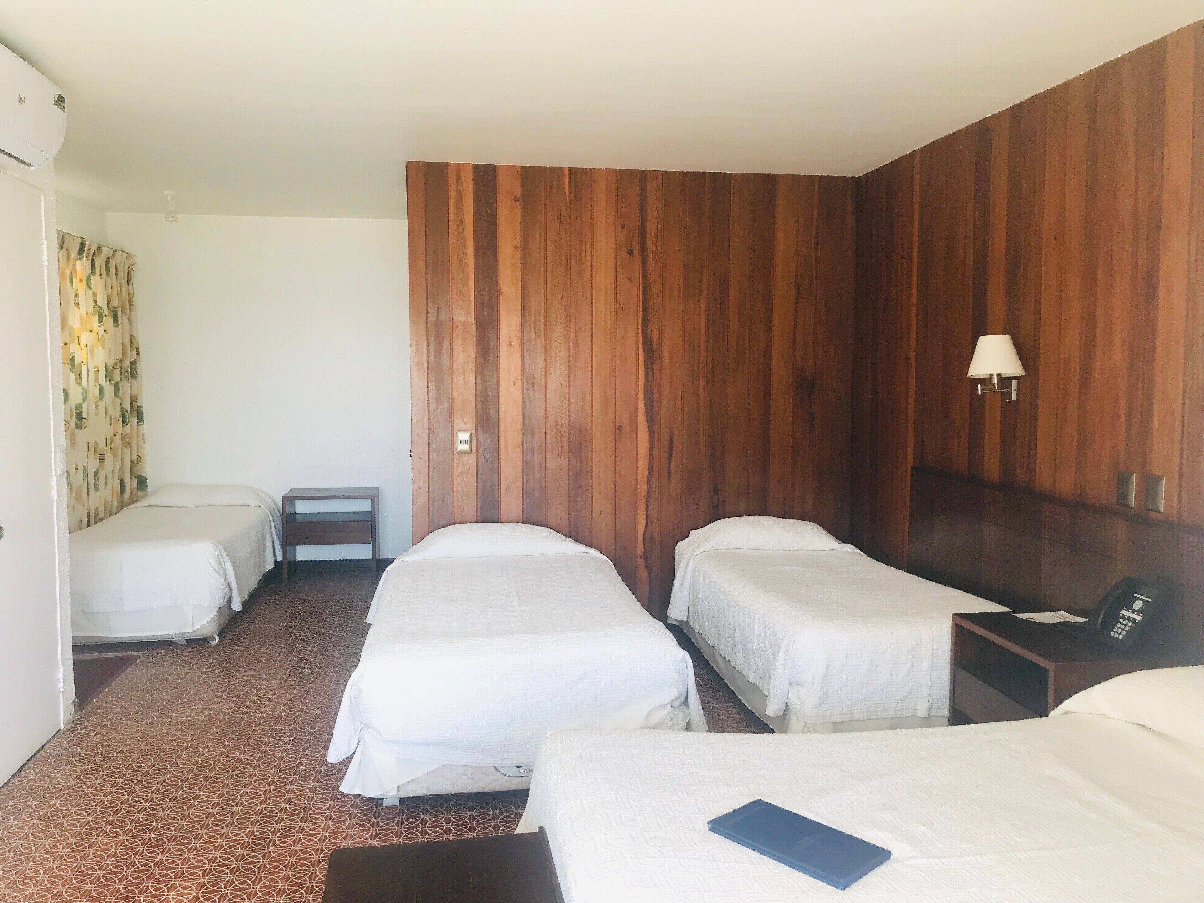 family quadruple room | 1 bedroom, in-room safe, desk, laptop workspace