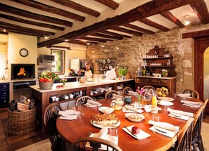 Daily buffet breakfast (EUR 30 per person)