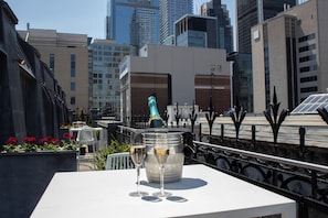 Deluxe Room, Terrace | Terrace/patio - Hotel Gault (Montreal)