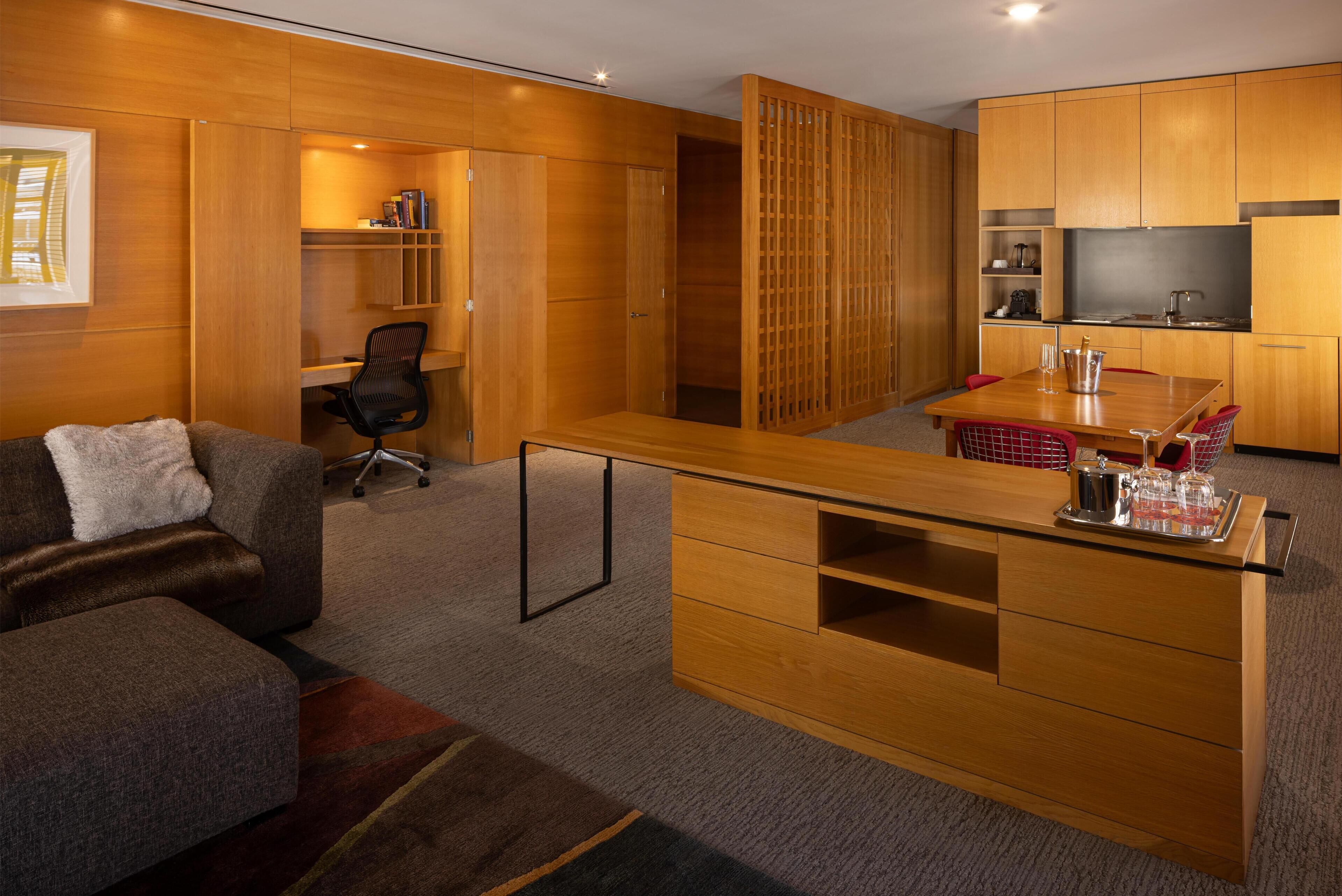 Appartement Deluxe | Literie de qualité supérieure, coffres-forts dans les chambres