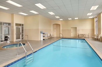 Pool (indoor) at Embassy Suites Boston Logan Airport