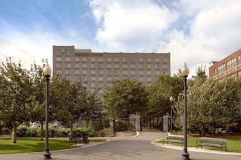 Hotel Exterior at Embassy Suites Boston Logan Airport