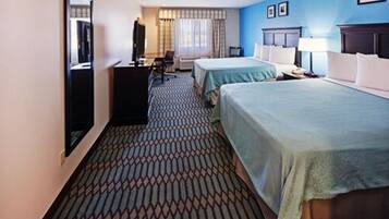 Premium bedding, in-room safe, desk, iron/ironing board