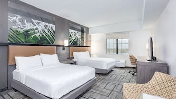1 bedroom, desk, laptop workspace, blackout drapes