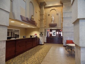 Interior entrance