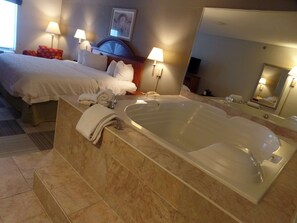 Bathtub, hair dryer, towels